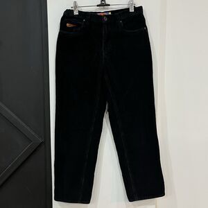 Empyre Men’s Black Corduroy Pants 27 Waist Skate Wide Leg Relaxed Streetwear